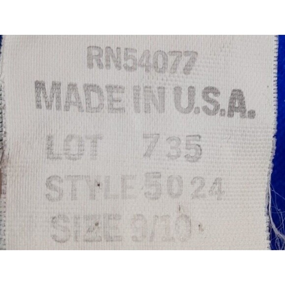 Vintage Carol Anderson Dress, Blue, Belt Sz 9/10, 1970s - Picture 6 of 6